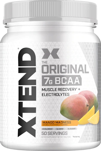 Xtend The Original BCAA Mango Madness - 7g de BCAAs por Dose - 50 Porções