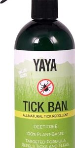 YAYA Organics Tick Ban Repelente Natural Contra Carrapatos - 473ml (16 fl oz)