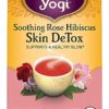Comprar yogi herbal tea skin detox soothing rose hibiscus -- 16 tea bags preço no brasil feverfew herbs & botanicals pain suplementos em oferta suplemento importado loja 3 online promoção -