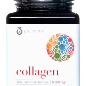 Youtheory Colágeno Hidrolisado 6000mg - 290 Tabletes - Beleza e Saúde