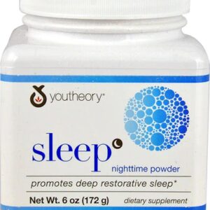 Youtheory Sleep Nighttime Powder Natural Lemon Lime -- 6 oz