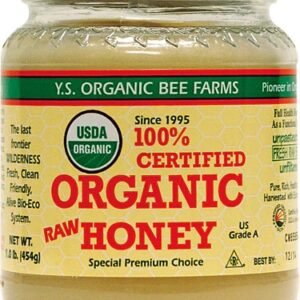 Comprar ys eco bee farms 100% organic raw honey -- 16 oz preço no brasil food & beverages honey other honey suplementos em oferta sweeteners & sugar substitutes suplemento importado loja 37 online promoção -
