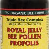 Comprar ys eco bee farms triple bee complex royal jelly bee pollen propolis plus korean ginseng -- 90 capsules preço no brasil bee products royal jelly suplementos em oferta vitamins & supplements suplemento importado loja 1 online promoção -