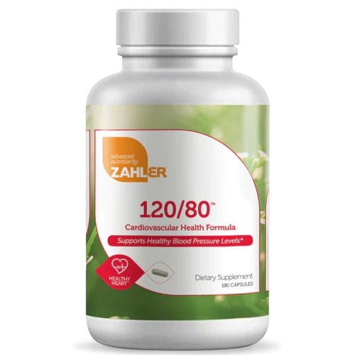 Zahler 120/80 Pressão Arterial - 180 Cápsulas: Suporte Natural para o Bem-Estar Cardiovascular