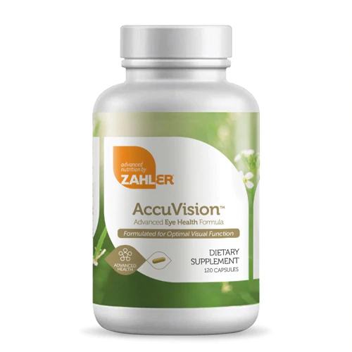 Zahler AccuVision Suplemento Vitamínico 120 Cápsulas para Saúde Ocular