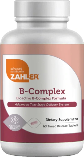 Zahler B-Complex Bioactive Formula 60 Comprimidos de Liberação Prolongada
