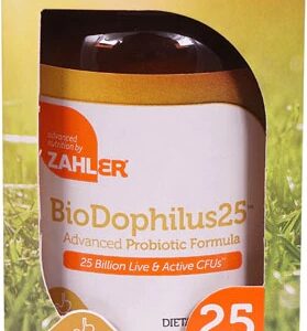 Zahler BioDophilus25™ - Probiótico com 25 Bilhões de UFC - 60 Cápsulas
