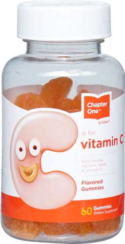 Gomas de Vitamina C Zahler Chapter One™ - 60 Gomas para Imunidade e Bem-Estar