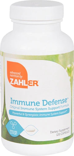 Zahler Immune Defense™ - 120 Cápsulas: Fortaleça sua Imunidade Naturalmente