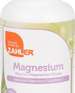 Zahler Magnésio Citrato 200mg - 120 Cápsulas: Essencial para Sua Saúde