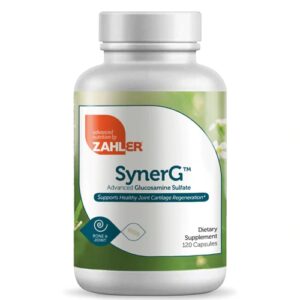 Comprar zahler synerg™ advanced glucosamine sulfate joint formula -- 120 capsules preço no brasil glucosamine, chondroitin & msm suplementos em oferta vitamins & supplements suplemento importado loja 61 online promoção -