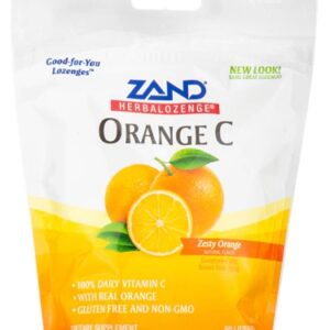 Zand Herbalozenge Laranja C Cítrica com 80 Pastilhas