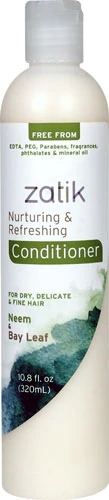 Condicionador Nutritivo e Refrescante Zatik Neem e Folha de Louro - 320ml