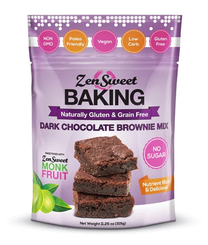 Mistura para Brownie Zensweet Chocolate Amargo - 319g