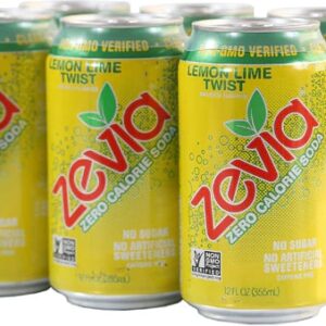 Comprar zevia zero calorie soda lemon lime twist -- 6 cans preço no brasil beverages food & beverages soda & soft drinks suplementos em oferta suplemento importado loja 1 online promoção -