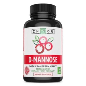 Comprar zhou d-mannose with cranberry xbac™ -- 60 veggie capsules preço no brasil bladder & urinary body systems, organs & glands d-mannose suplementos em oferta vitamins & supplements suplemento importado loja 13 online promoção -