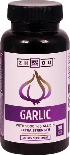 Zhou Garlic Extra Strength - Alho Concentrado 90 Comprimidos Revestidos
