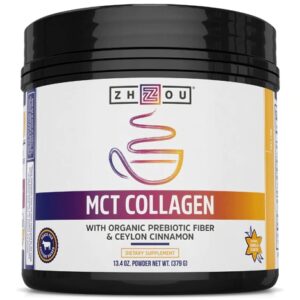 Zhou MCT Collagen Baunilha - 380g