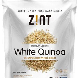 Comprar zint premium organic white quinoa de-saponized whole grain -- 16 oz preço no brasil alimentos alter eco grãos marcas a-z massas, arroz, grãos e pães quinoa suplemento importado loja 69 online promoção - 18 de agosto de 2022