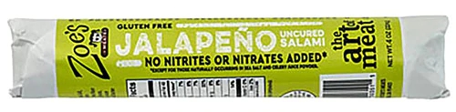 Zoe's Meats Salame de Jalapeno Sem Glúten - 113g