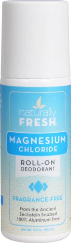 Desodorante Roll-On Zola Naturals Magnésio Sem Fragrância 88ml
