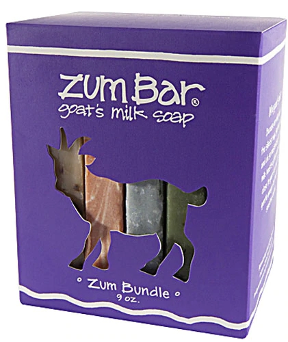 Zum Bar® Sabonete de Leite de Cabra Zum Bundle - 255g - Kit Exclusivo