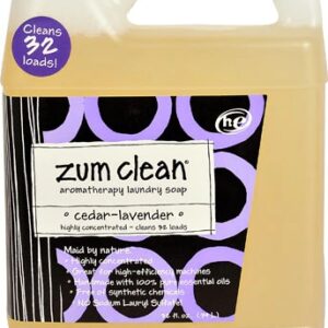 Comprar zum clean® aromatherapy laundry soap cedar-lavender -- 32 fl oz preço no brasil laundry laundry detergent natural home suplementos em oferta suplemento importado loja 1 online promoção -