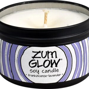 Comprar zum glow® soy candle frankincense-lavender -- 7 oz tin preço no brasil aroma naturals aromas para casa candles lar marcas a-z suplemento importado loja 71 online promoção -