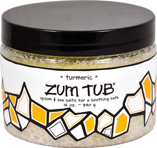 Sal de Banho Zum Tub® Cúrcuma - 340g: Relaxe e Revigore com Ingredientes Naturais