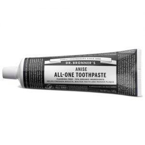 Comprar dr. Bronner's all-one creme dental, anis - 5 oz preço no brasil banho & beleza higiene oral suplemento importado loja 45 online promoção -