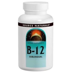 Source Naturals, Vitamina B-12 Sublingual 2000 mcg - 100 Tabletes