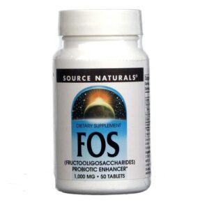 Source Naturals, FOS Fructoligosaccharides - 50 Comprimidos