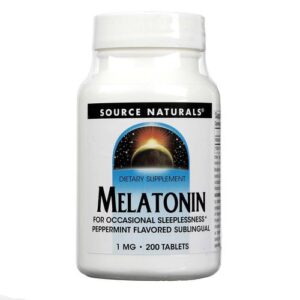 Comprar source naturals, melatonina 1 mg, hortelã-pimenta - 200 comprimidos sublingüais preço no brasil melatonina sedativos tópicos de saúde suplemento importado loja 15 online promoção -