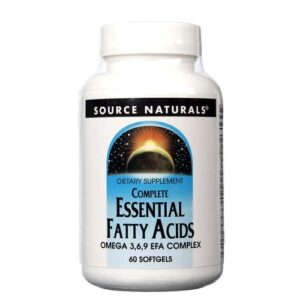 Source Naturals, Ácidos Graxos Essenciais - 60 Cápsulas em Gel