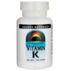 Comprar source naturals, vitamina k 500 mcg - 200 tabletes preço no brasil suplementos vitamina k vitaminas suplemento importado loja 3 online promoção -