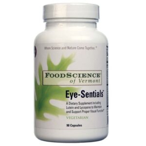 Food Science of Vermont, Eye-Sentials™ - Suporte para as funções visuais - 90 Cápsulas