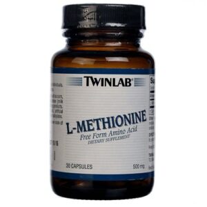 Twinlab, L-Metionina - 30 Cápsulas