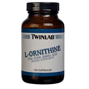 Twinlab, L-Ornitina 500 mg - 100 Cápsulas