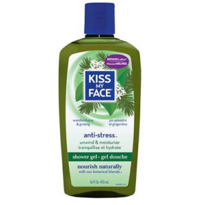 Comprar kiss my face, gel para banho anti estresse, pinheiro e ginseng - 473 ml preço no brasil banho & beleza cuidados com a pele sabonete líquido suplemento importado loja 1 online promoção -