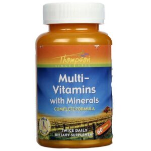 Comprar thompson multi-vitaminas com minerais 60 tabletes preço no brasil multivitamínico geral multivitaminicos suplementos vitaminas suplemento importado loja 41 online promoção -