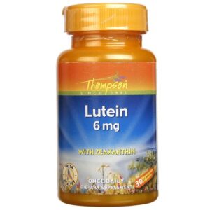 Comprar thompson, luteína 6 mg - 30 cápsulas vegetarianas preço no brasil luteína suplementos nutricionais suplemento importado loja 215 online promoção -