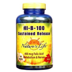 Nature's Life, Hi-B-100 - 250 Tabletes