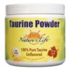 Comprar nature's life, taurina em pó, sem sabor - 335 g preço no brasil aminoácidos suplementos taurina suplemento importado loja 1 online promoção -