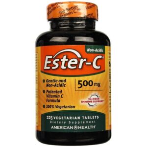 American Health, Éster C 500 mg - 225 VTabletes
