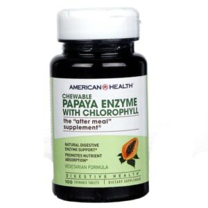 Comprar american health, enzima de mamão com clorofila - 100 tabletes mastigáveis preço no brasil enzimas suplementos suplemento importado loja 73 online promoção -