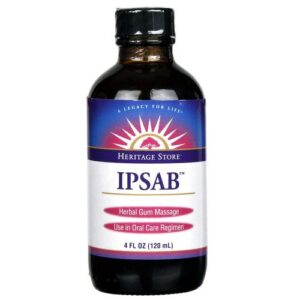 Heritage Products, Ipsab™ Tratamento Oral, Hortelã-pimenta - 120 ml