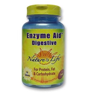 Comprar nature's life digestive enzyme aid cápsulas 50 cápsulas preço no brasil enzimas suplementos suplemento importado loja 27 online promoção -