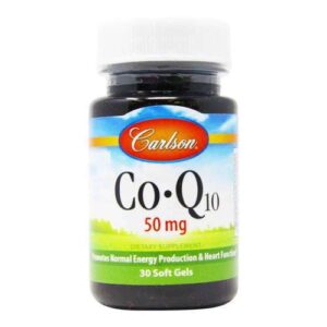 Carlson Labs, Co-Q10 50 mg - 30 Cápsulas em Gel