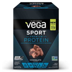 Comprar vega, proteína de desempenho esportivo - chocolate - 12 pacotes com 44g preço no brasil proteína proteína vegetal suplementos de musculação suplemento importado loja 69 online promoção -