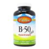 Comprar carlson labs, b-50 gel - 100 cápsulas em gel preço no brasil suplementos vitamina b vitamina do complexo b vitaminas suplemento importado loja 1 online promoção -